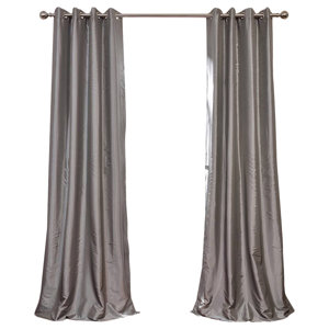 Shelly Solid Max Blackout Thermal Grommet Single Curtain Panel