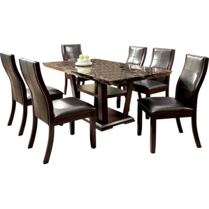 Leo Minor 7 Piece Dining Set by Latitude Run