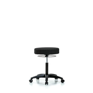 Poppy Height Adjustable Lab Stool by Symple Stuff