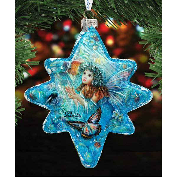 The Holiday Aisle Flower Fairy Shaped Ornament Holiday Splendor Collection Wayfair