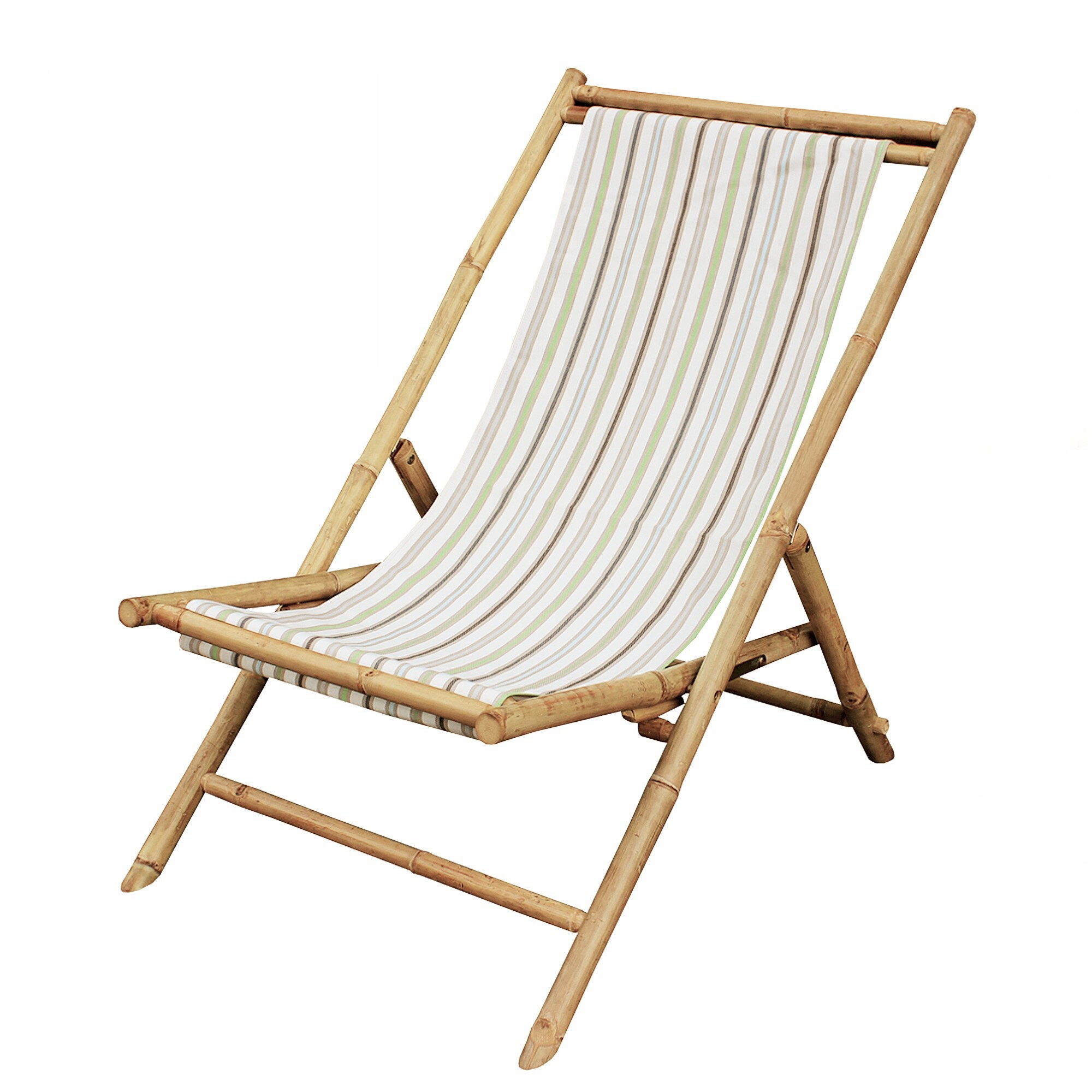 sling folding beach chair