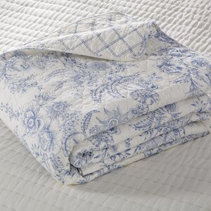 Karen Blue Reversible Quilt Collection