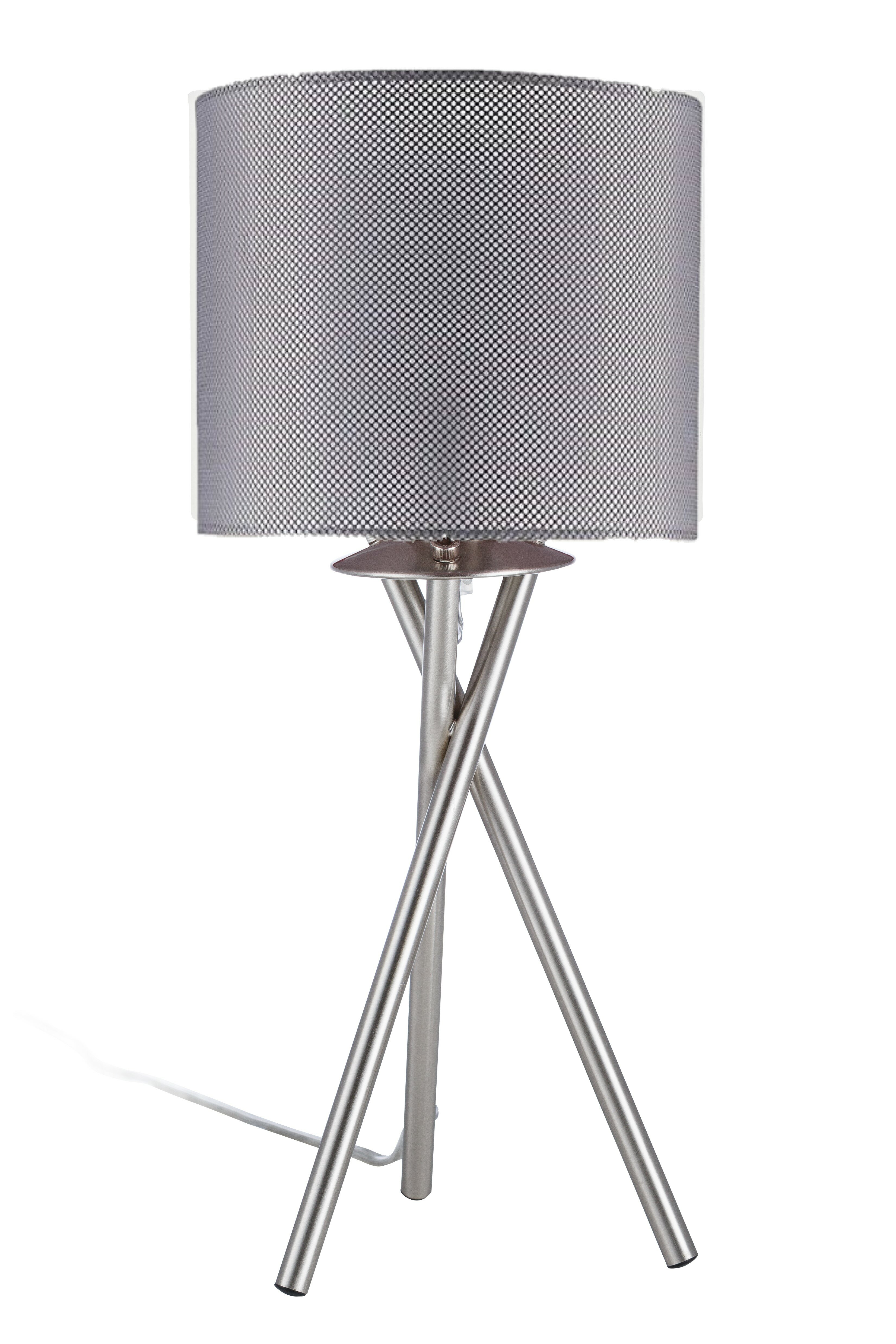 silver tripod table lamp