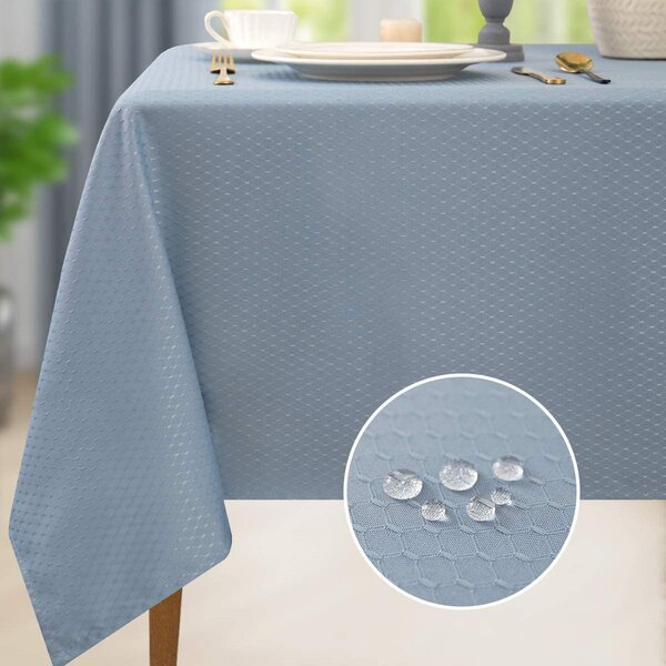 Chemistry Formula Rectangle Tablecloth Spill Water Proof for Outdoor Indoor Table 54x72
