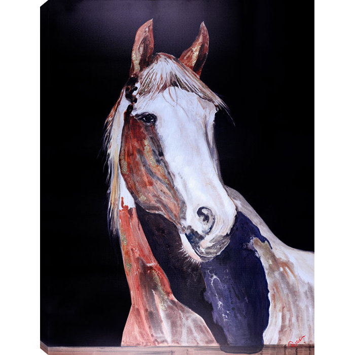 Horse Iii Acrylic Painting Print On Canvas Joss Main
