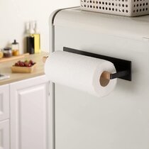 Under Cabinet Mounted Cookbook Holder Wood Made in USA Paper Towel Holders Bar for sale online 
