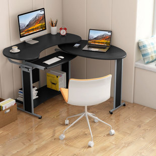 Go to store & view more images Strasburg Reversible L-Shaped Computer Desk by Ebern Designs