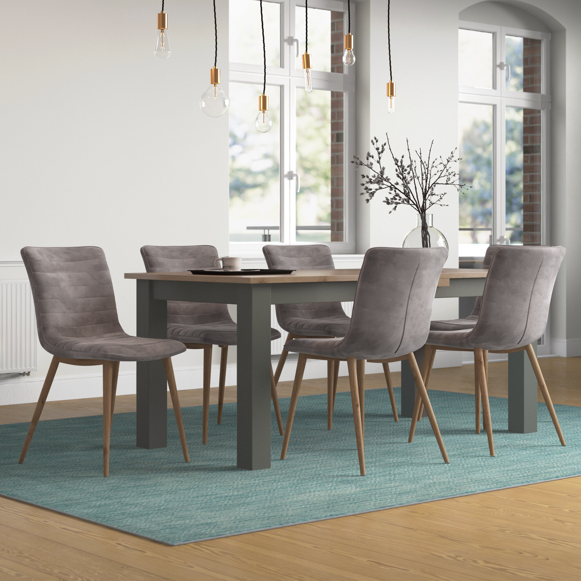 Wade Logan Gabby Extendable Dining Set | Wayfair.co.uk