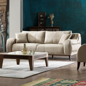 Danos Modern 3 Seater Sofa by Brayden Studio