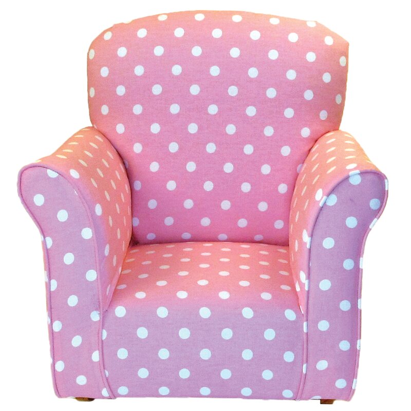 pink childrens rocking chair