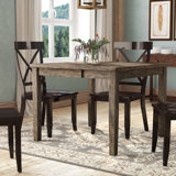 Burkhalter Extendable Solid Wood Dining Table by Union Rustic