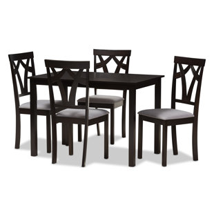 Go to store & view more images Commodore-Singh Modern and Contemporary 5 Piece Breakfast Nook Dining Set by Red Barrel Studio