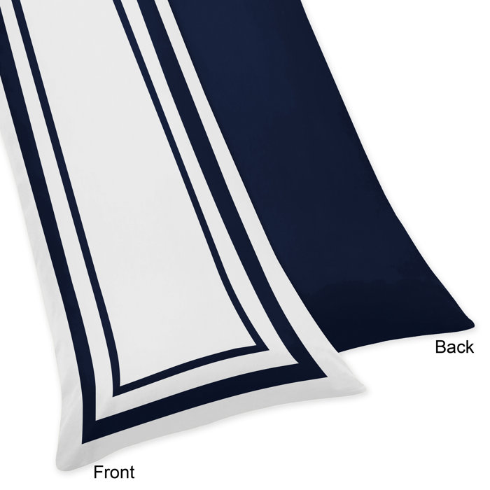 Sweet Jojo Designs Anchors Away Body Pillow Case Reviews Wayfair