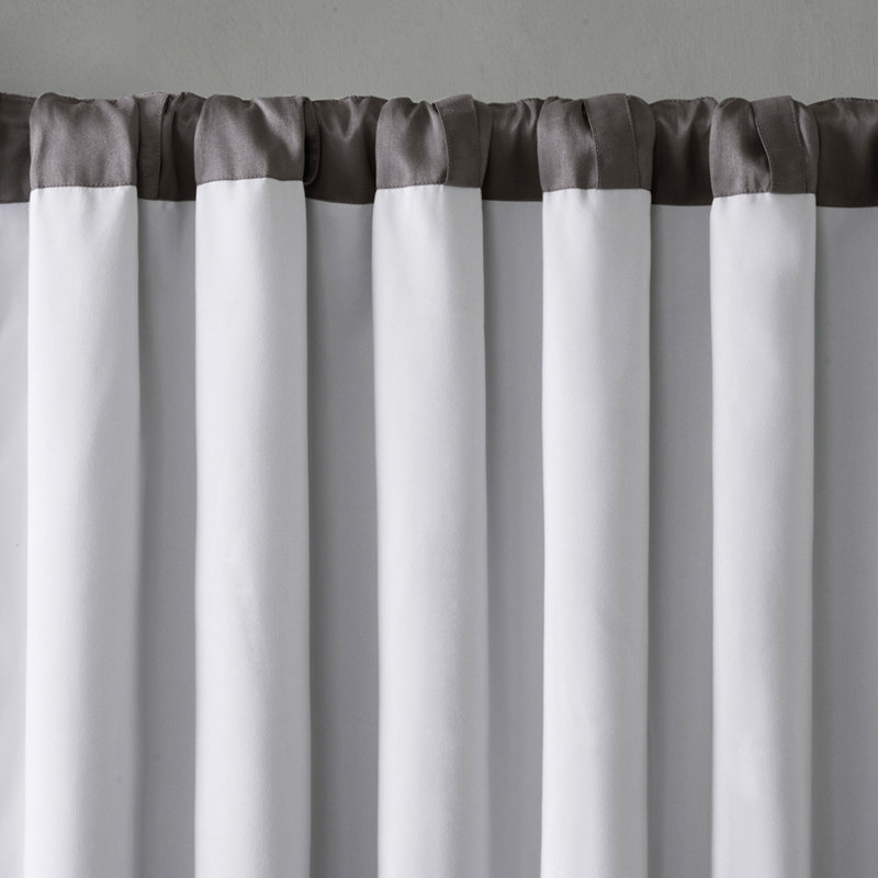 Gladeview Floral Room Darkening Rod Pocket Curtains Drapes