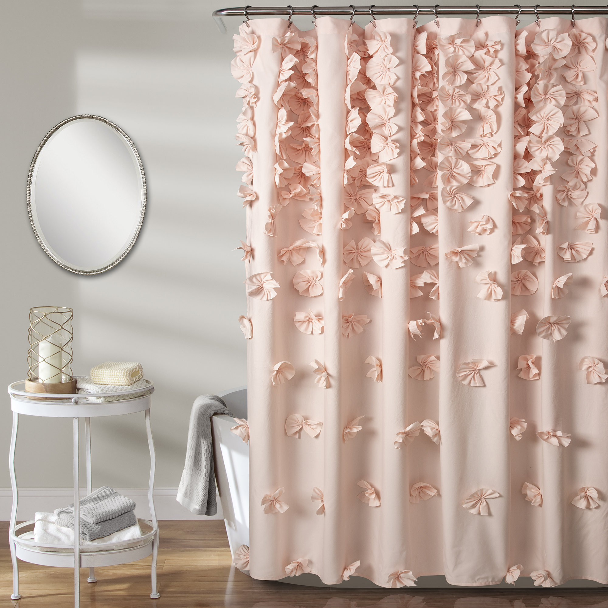 Ophelia Co Clarkstown Single Shower Curtain Reviews Wayfair Ca