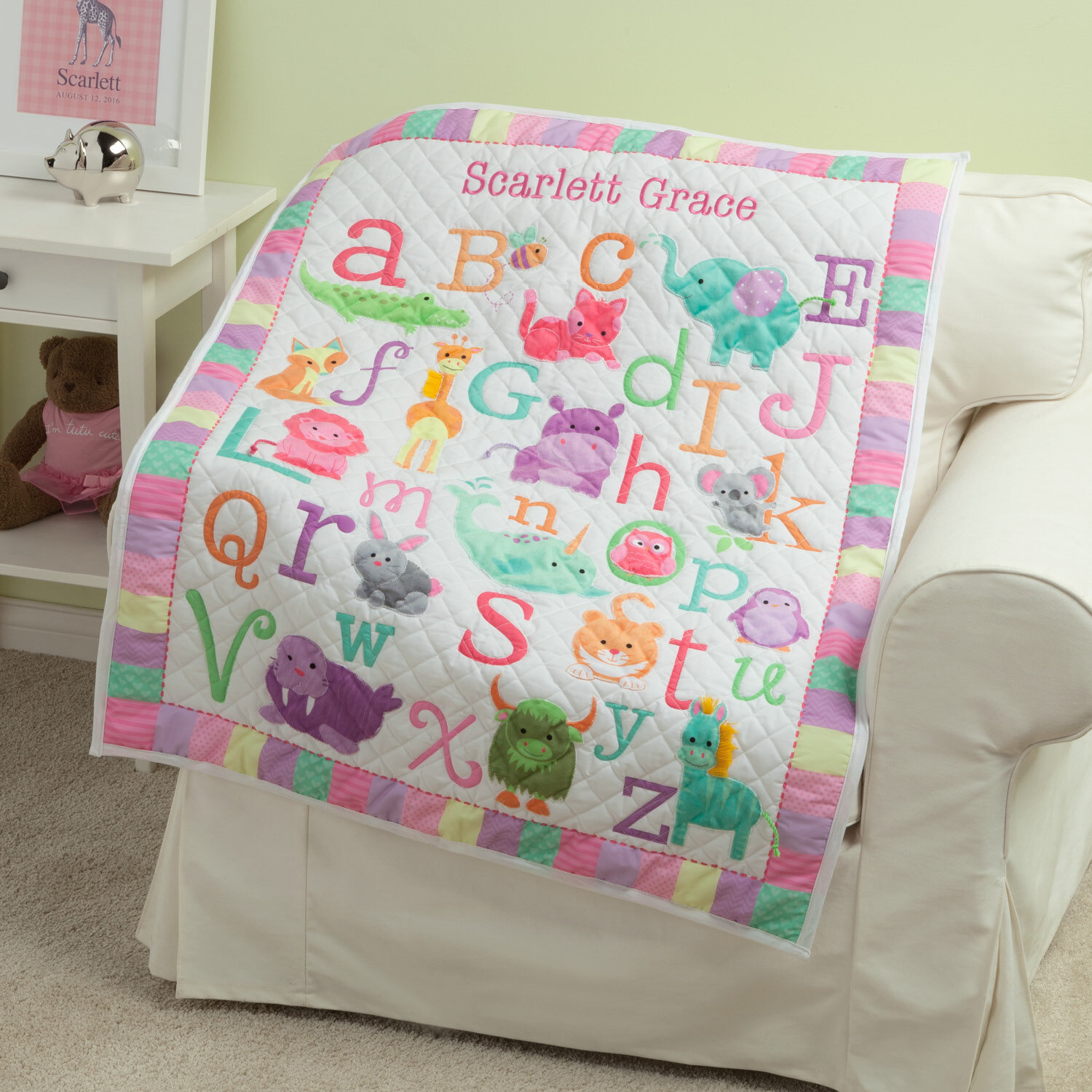 Wayfair Girls Baby Blankets Quilts Youll Love In 2021