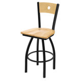 Voltaire 25 Swivel Bar Stool by Holland Bar Stool