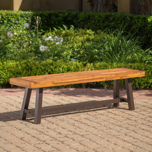 Modern Contemporary Indoor Wooden Benches Allmodern Brazil Outdoor Wood Picnic Bench