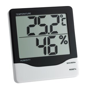 Electronic Thermo Hygrometer By Symple Stuff