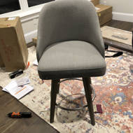 mayberry swivel 25.75 counter stool