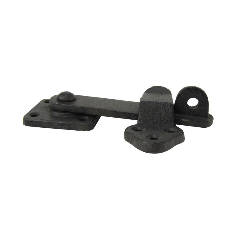 Treasure Gurus Cast Iron Shed Gate Barn Lock Hasp Metal Latch