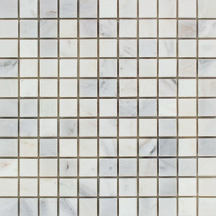 European Oriental Honed 12" x 12" Marble Mosaic Tile by