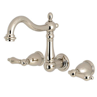 Kingston Brass Heritage Double Handle Kitchen Faucet Wayfair