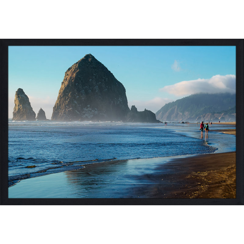 Cannon Beach Landscape Oregon Usa Framed Photographic Print