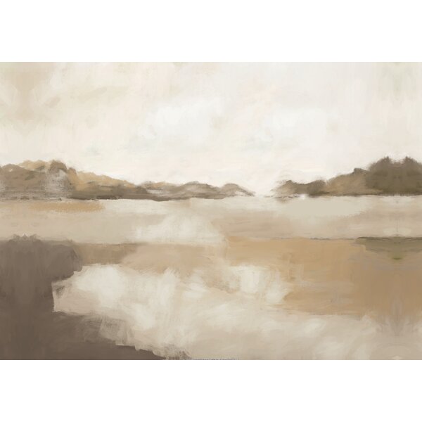 Winston Porter Sepia Landscape - Wrapped Canvas Painting | Wayfair