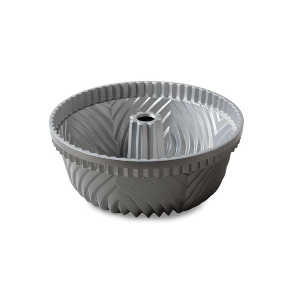 Specialty and Novelty Cake Pan Mold Gray 9 Cooking Light Fluted Tube Premium Non-Stick