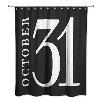The Holiday Aisle Snowman Scarf And Buttons Single Shower Curtain Reviews Wayfair
