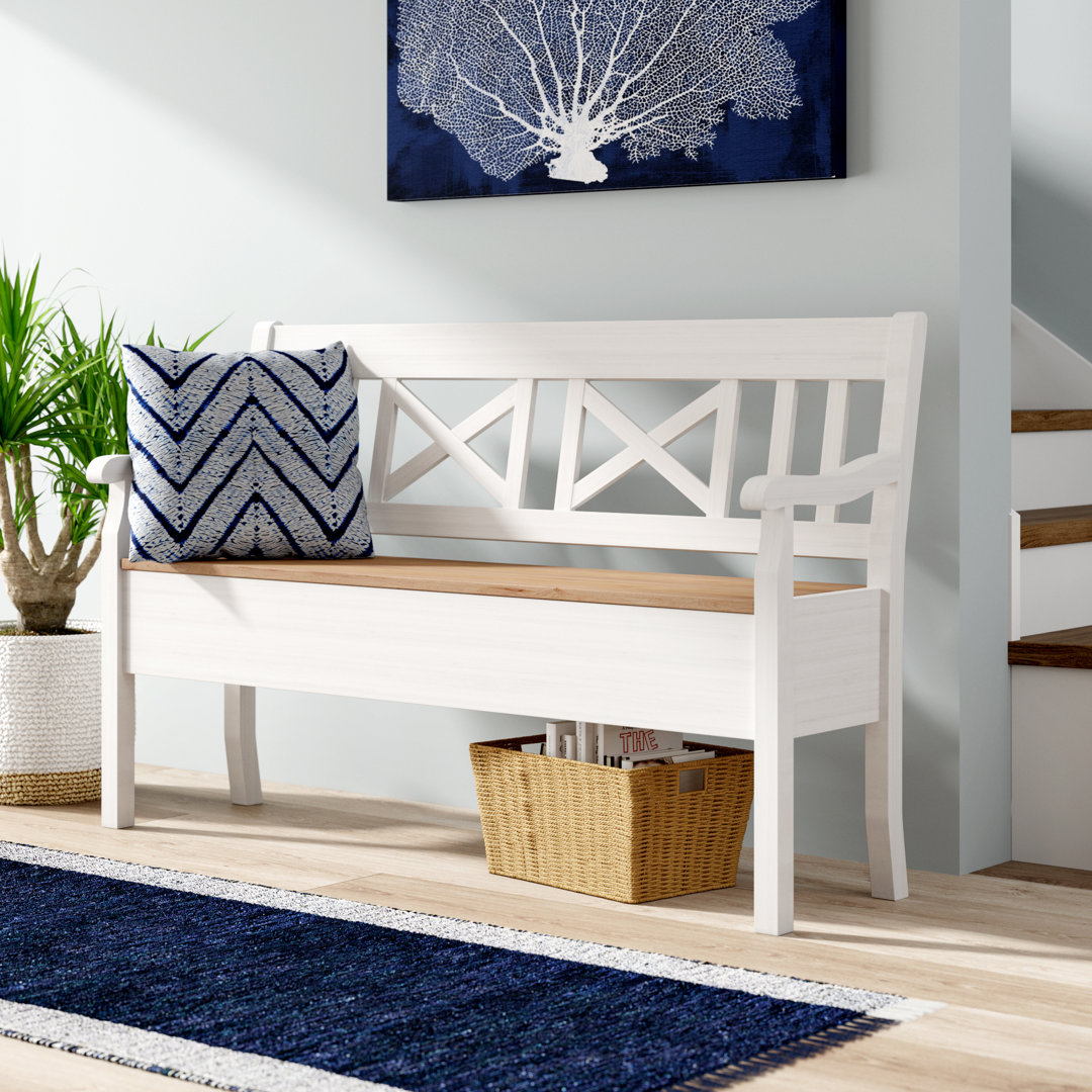 Wooden Storage Bench