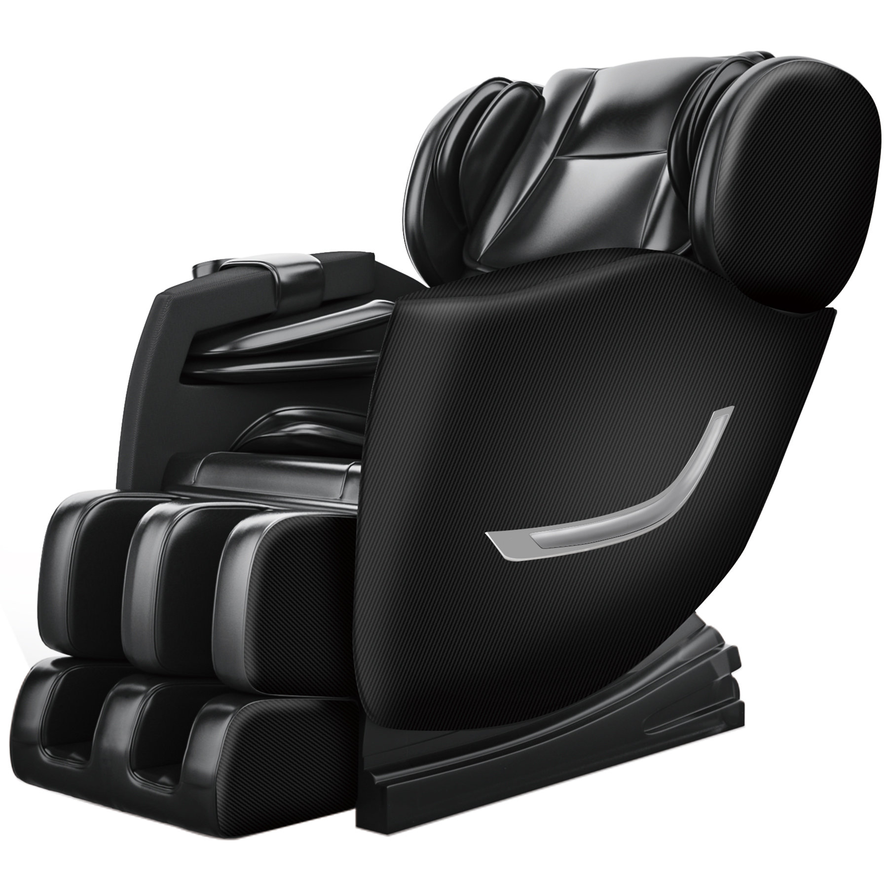 Latitude Run Electric Faux Leather Reclining Heated Full Body Massage Chair Reviews Wayfair Latitude Run Electric Faux Leather Reclining Heated Full Body Massage Chair Reviews Wayfair