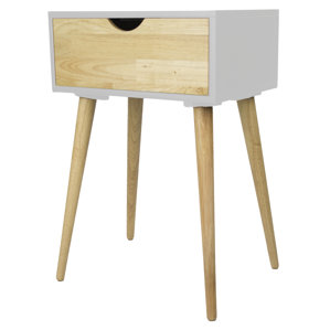 Heather Ann Creations Euro 1 Drawer End Table Heather Ann Creations Euro 1 Drawer End Table