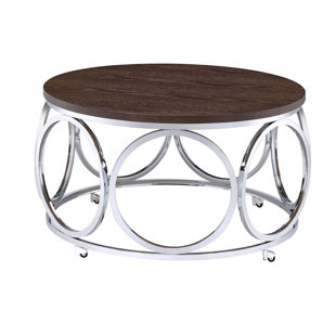Gahanna Round Coffee Table by Ivy Bronx