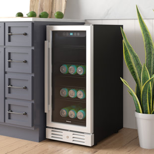 shallow beverage cooler