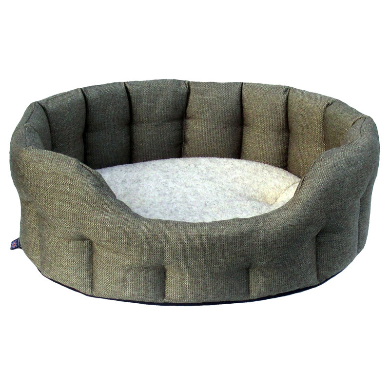 Archie Oscar Finnley Premium Oval Basket Weave Softee Dog Bed Oval Basket Weave Softee Dog Bed