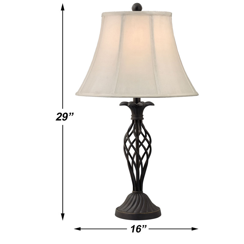 Medallion Lighting Agave 3 Piece Table And Floor Lamp Set Reviews Wayfair