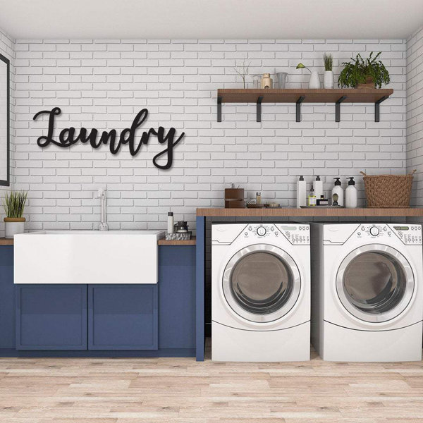 Decorative Laundry Signs Wayfair