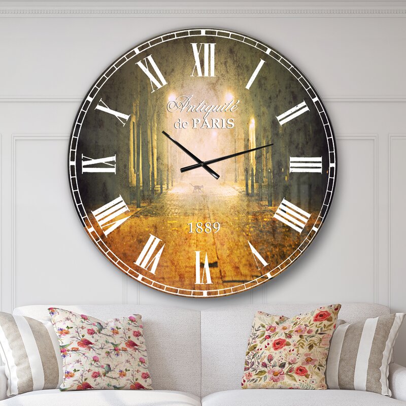 East Urban Home Farmhouse Wall Clock | Wayfair