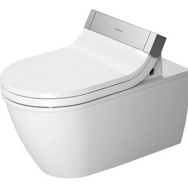 Duravit Darling Gallons Per Minute High Efficiency Dual Flush Wall Mounted To Wall Toilets by Sieger & Reviews | Perigold
