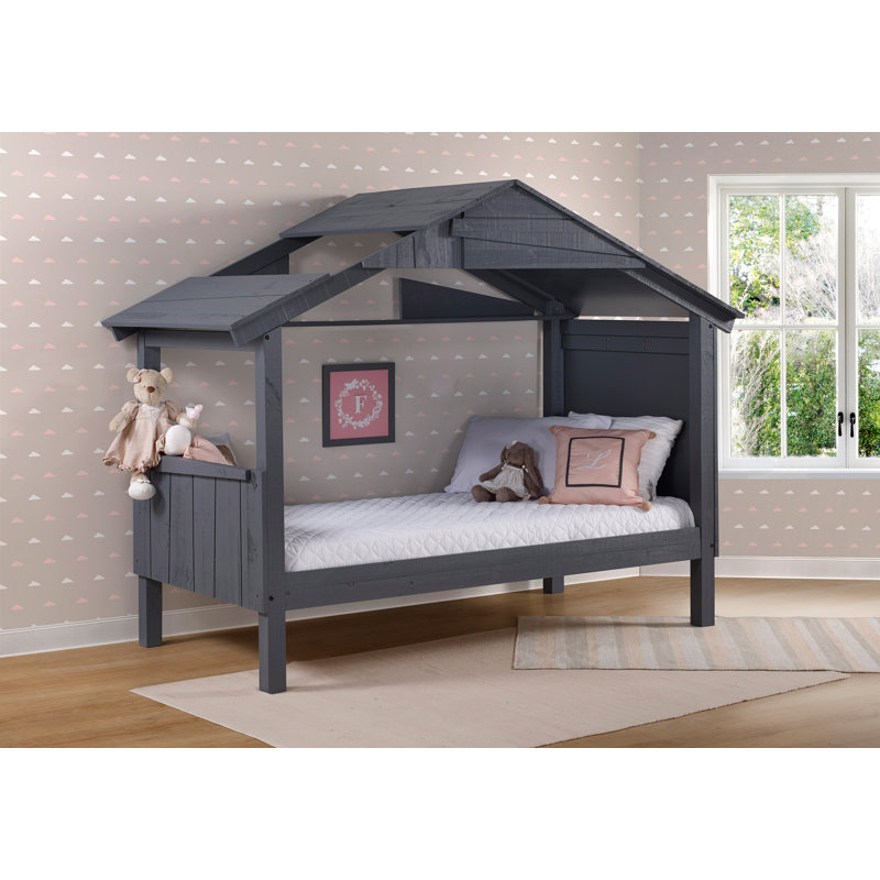 kids loft bed frame