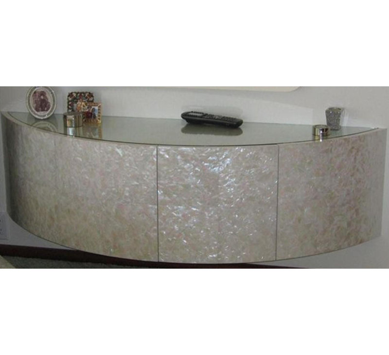 Matrix Z Seatile 3 X 6 Natural Shell Peel Stick Mosaic Tile