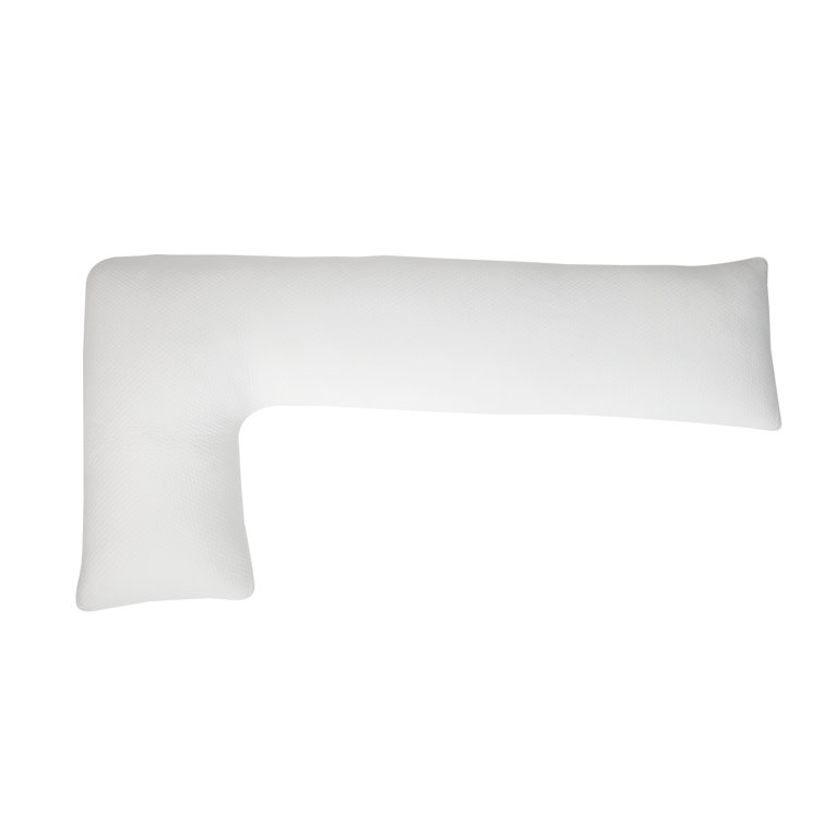 l shaped memory foam pillow