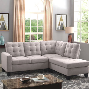 Go to store & view more images Stead Reversible Sectional by Ebern Designs