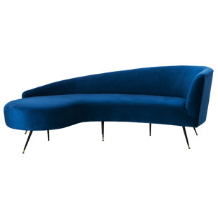 Modern Contemporary Kidney Shaped Sofa Allmodern Quickview