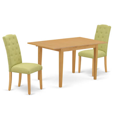 Charlton Home Castellon 3 Piece Breakfast Nook Dining Set Reviews Wayfair