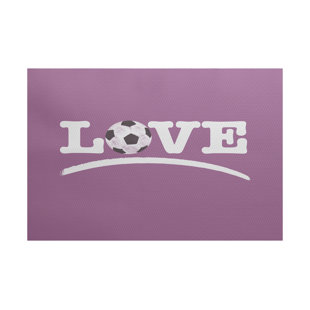 Rugs With Words Wayfair Bauer Word Pink Area Rug