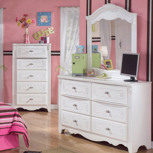 Emma 6 Drawer Double Dresser with Mirror by Viv + Rae