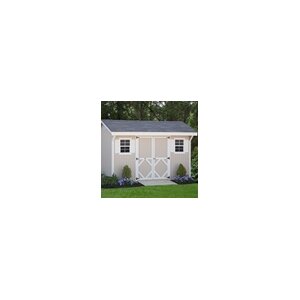 Classic Saltbox 10 ft. W x 10 ft. D Wooden Storage Shed